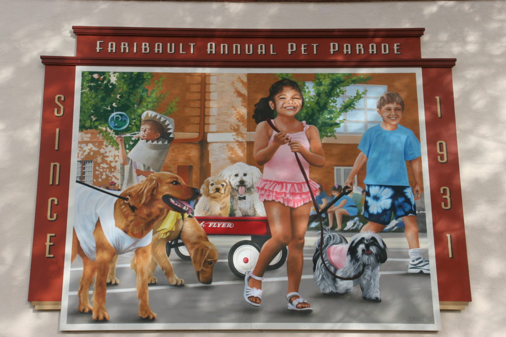 Pet Parade mural