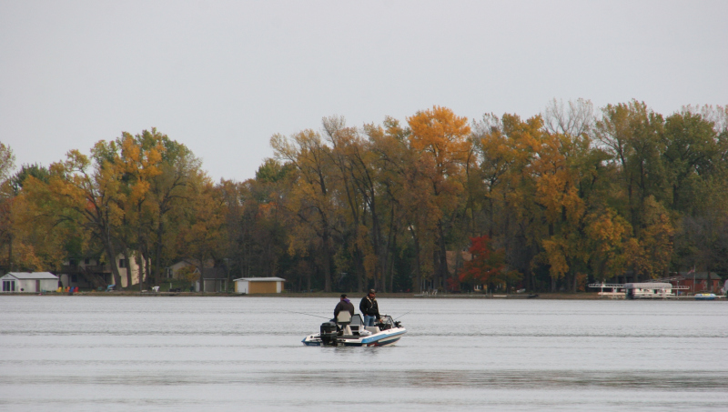 MN Prairie Roots File Photo of Anglers on French Lake via Audrey Kletscher Helbling