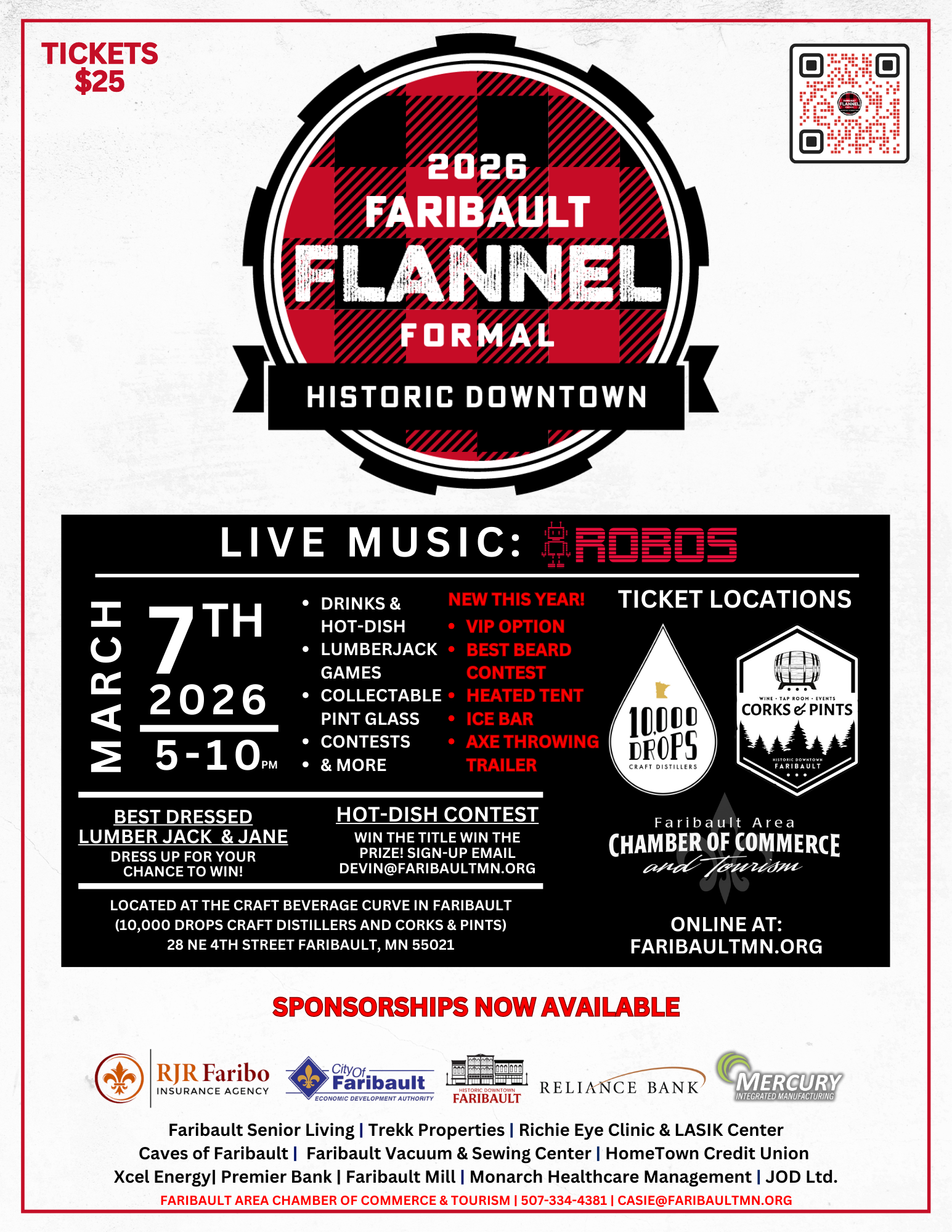 Faribault Flannel Formal Flyer 2026